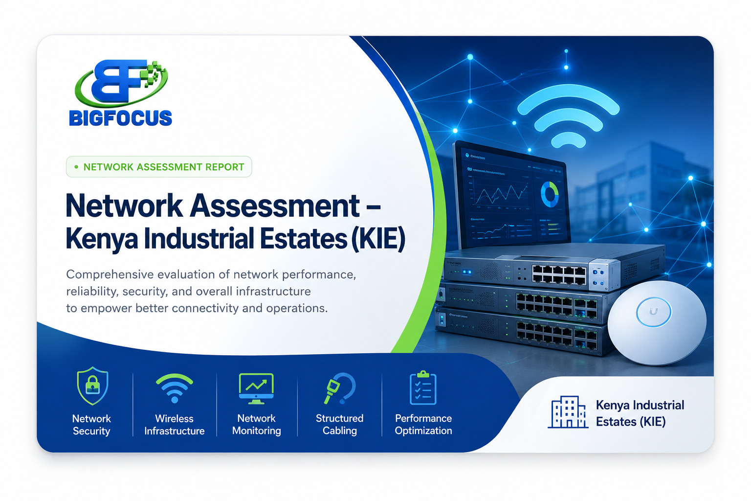 Network Assessment – Kenya Industrial Estates (KIE) project image